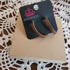 paparazzi Jewelry - Paparazzi Copper hoop earrings paparazzi Jewelry - Paparazzi Copper hoop earrings